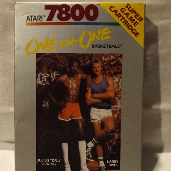 Other - ONE-ON-ONE BASKETBALL CIB - ATARI 7800 UN-Tested